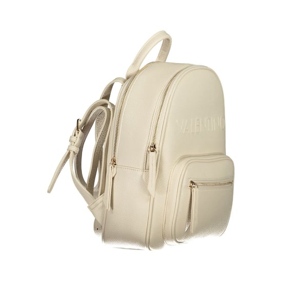 Mario Valentino Beige Polyurethan Damen Rucksack - Image 3