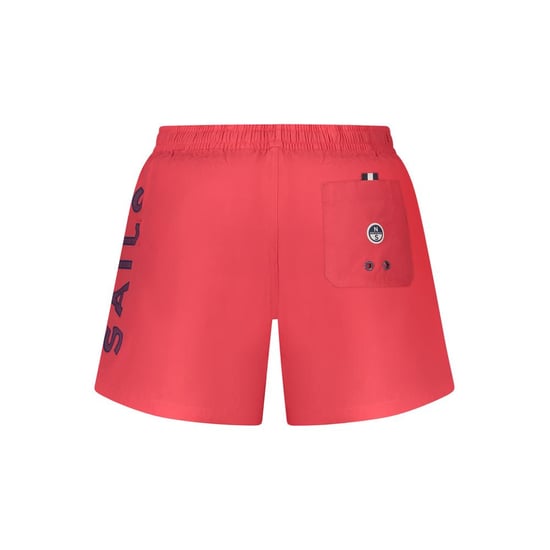 North Sails Rote Nylon Herren Badehose - Image 2