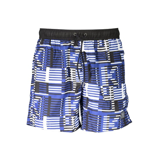 Karl Lagerfeld Blu Polyester Männer Badeboxer - Image 1