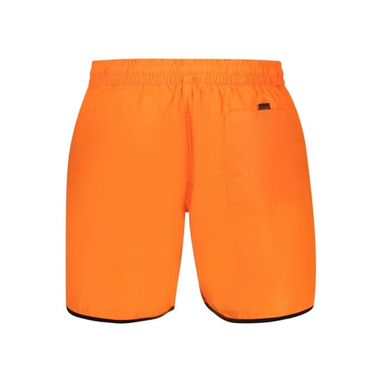 Norwegen 1963 Arancione Polyamid Herren Bade-Shorts - Image 2