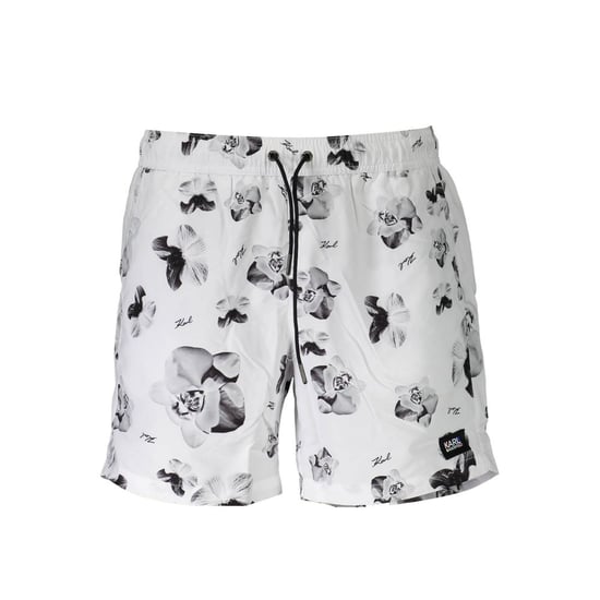 Karl Lagerfeld Bianco Polyester Herren Schwimmboxer - Image 1