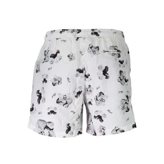 Karl Lagerfeld Bianco Polyester Herren Schwimmboxer - Image 2