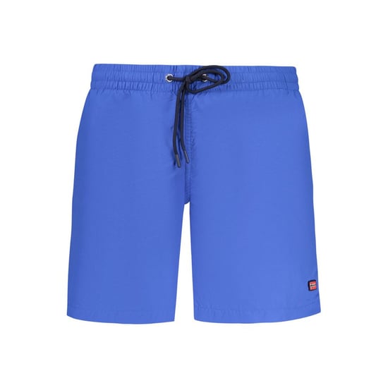 Norwegen 1963 Blu Poliammide Herren Schwimm-Boxershorts - Image 1