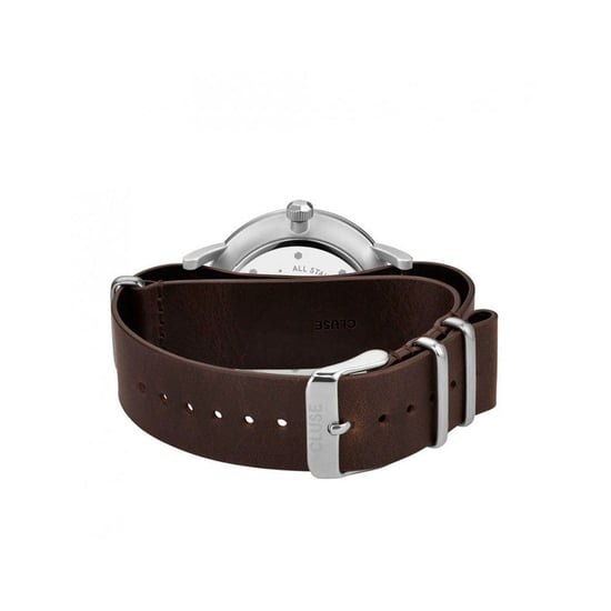 Cluse Braune Leder-Armbanduhr - Image 2