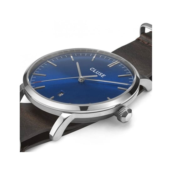 Cluse Braune Leder-Armbanduhr - Image 3