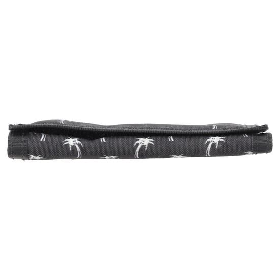 Saint Laurent Palm Tree Dreifach-Falten-Wallet aus schwarzem Nylon - Image 4