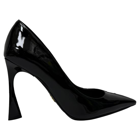 Stella McCartney Elsa-Pumps aus schwarzem Lackleder - Image 1