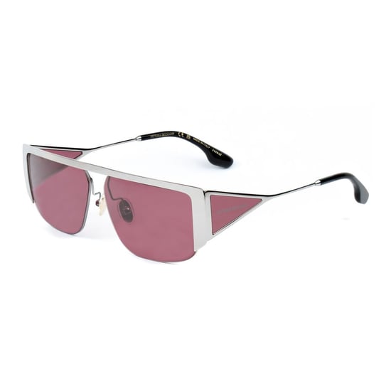 Victoria Beckham Graue Metallsonnenbrille - Image 1