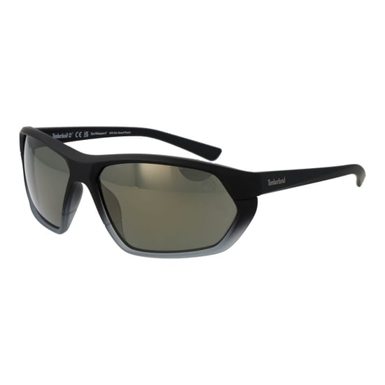 Timberland Schwarze Plastik Sonnenbrille - Image 1