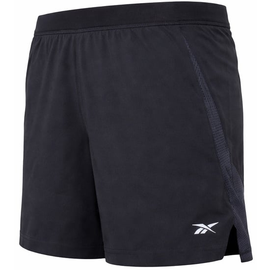 Reebok Logo Herren Schwarz Laufshorts - Image 3