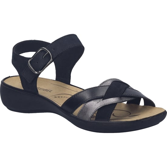 JOSEF SEIBEL Damen Sandale Ibiza 16 in schwarz-kombi - Image 1