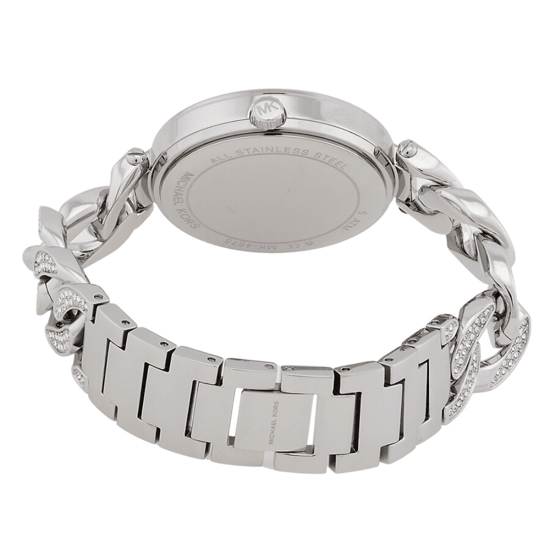 Michael Kors MK4675 Catelyn Damenarmbanduhr mit silbernem Zifferblatt - Image 2