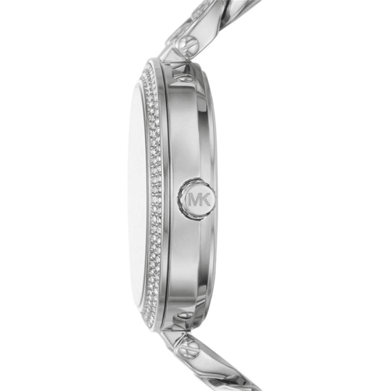 Michael Kors MK4675 Catelyn Damenarmbanduhr mit silbernem Zifferblatt - Image 4
