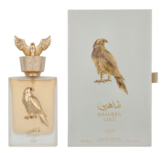 Lattafa Shaheen Gold Eau de Parfum Spray 100 ml (3,4 oz) - Unisex - Image 1