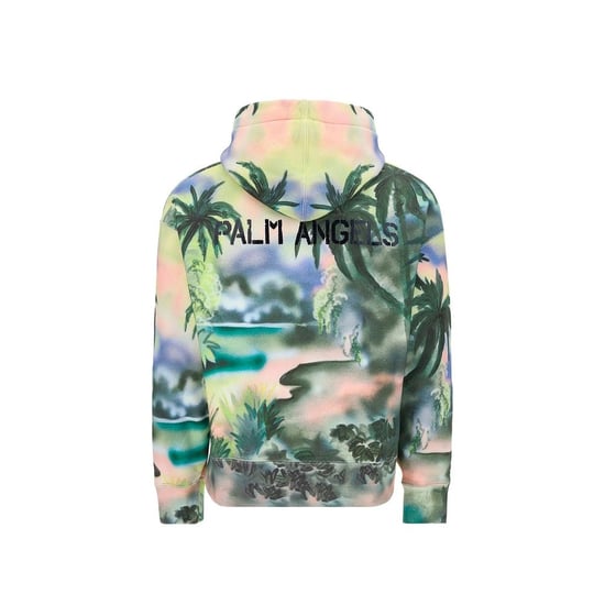 Palm Angels Bicolor Baumwoll-Sweatshirt - Image 2