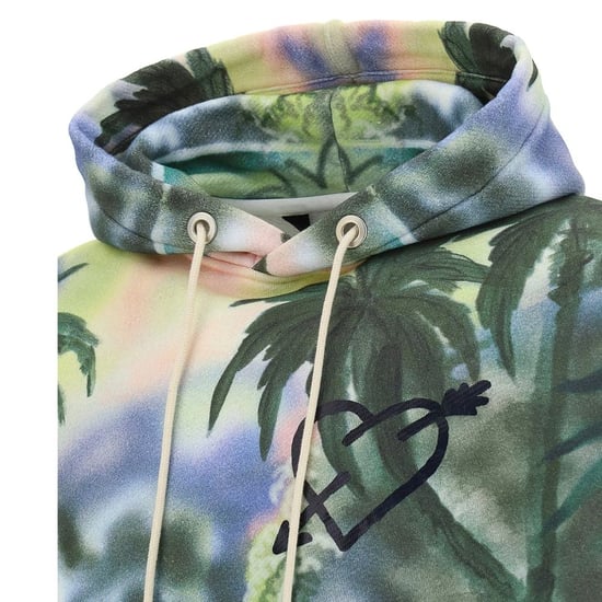 Palm Angels Bicolor Baumwoll-Sweatshirt - Image 3