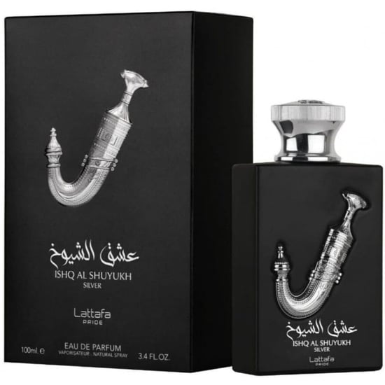 Lattafa Ishq Al Shuyukh Silber 100ml EDP Spray - Image 1