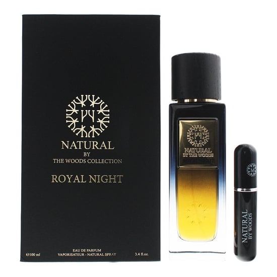 Die Woods Kollektion Natürlich von The Woods Kollektion Royal Night 2-teiliges Set 100ml EDP Spray und Reisezerstäuber - Image 2