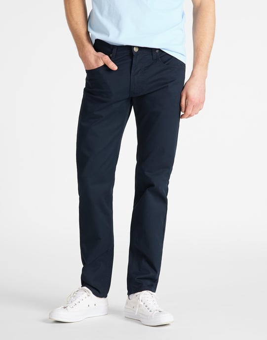 Lee - DAREN ZIP FLY RIVET NAVY - Image 1