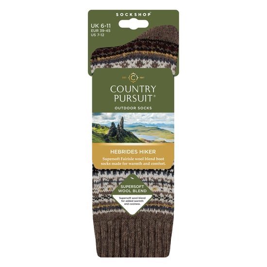 Herren Merinowoll-Mischung Wander-Socken Gepolsterte Wanderschuhe Socken - Image 2