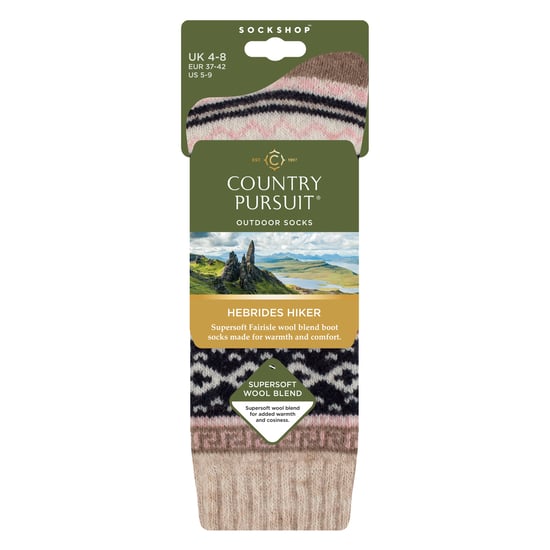 Damen Wolle-Mischung Wandersocken Gepolsterte Wanderschuh-Socken - Image 2