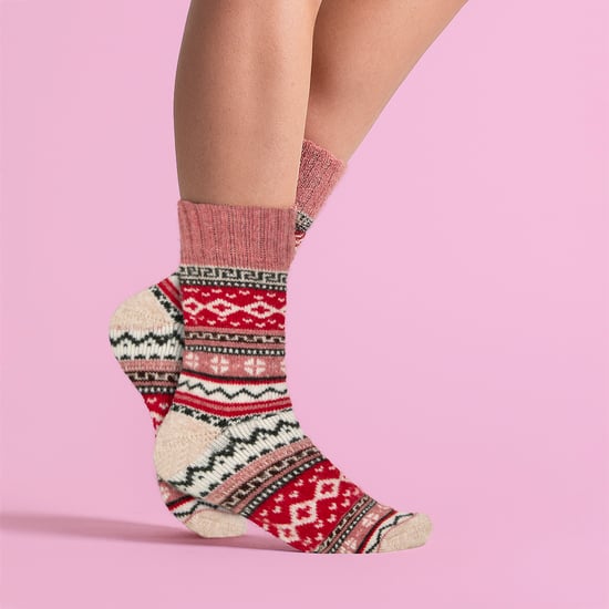 Damen Wollmischung Wandersocken Gepolsterte Wanderschuhsocken - Image 3
