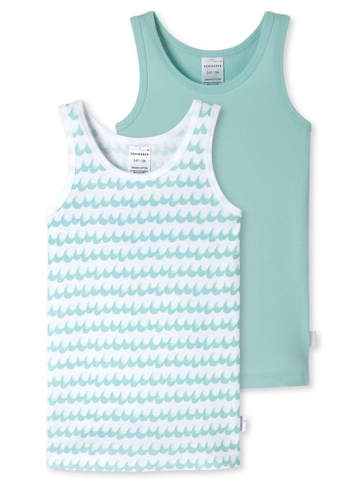 Schiesser Mädchen Unterhemd Fine RibAchselhemd, Tanktop, Unterziehshirt - Image 2