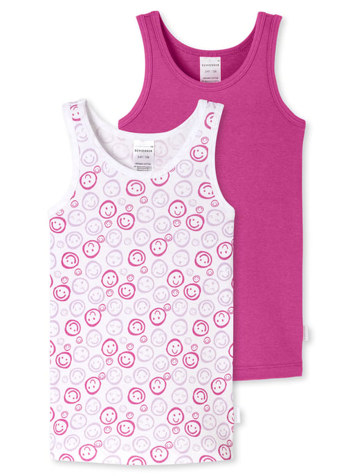 Schiesser Mädchen Unterhemd Fine RibAchselhemd, Tanktop, Unterziehshirt - Image 2