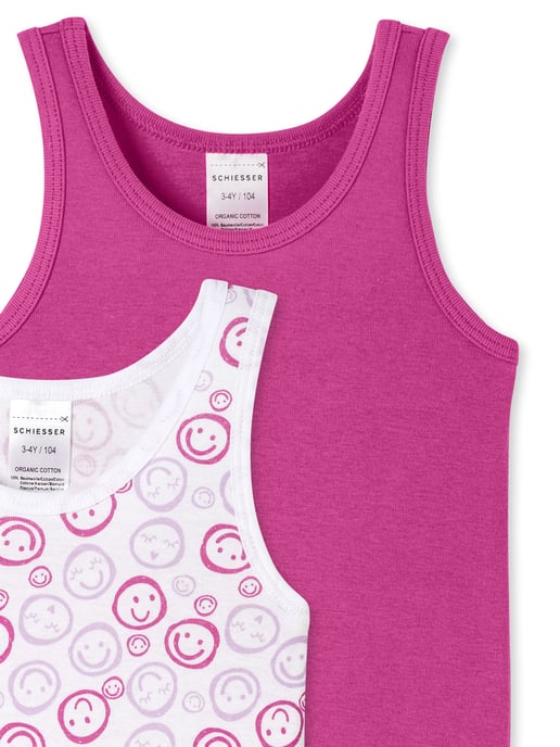 Schiesser Mädchen Unterhemd Fine RibAchselhemd, Tanktop, Unterziehshirt - Image 4
