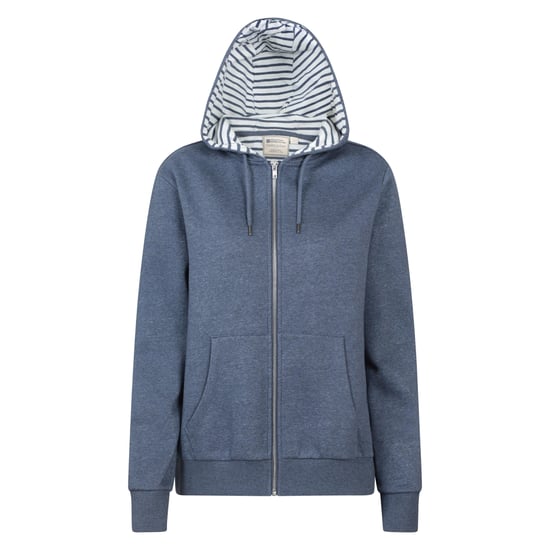 Mountain Warehouse - "Penzance" Hoodie mit durchgehendem Reißverschluss für Damen (Dunkelblau) - Image 1