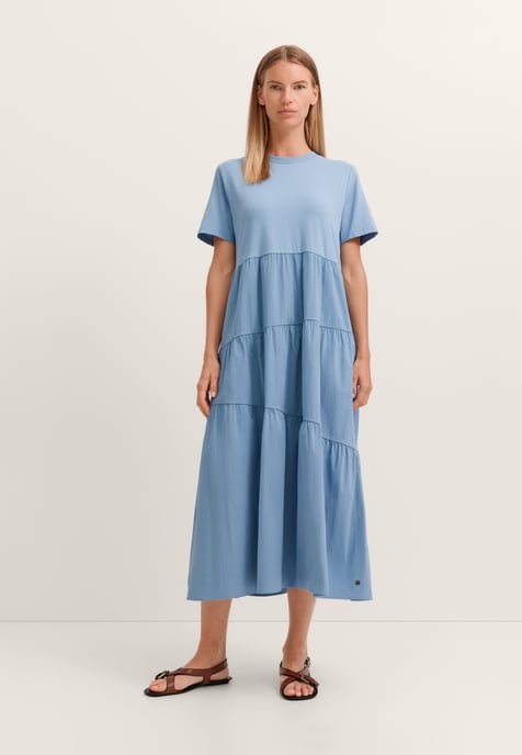 Bugatti Damen Sommerkleid mit asymmetrischen Raffungen - Image 1