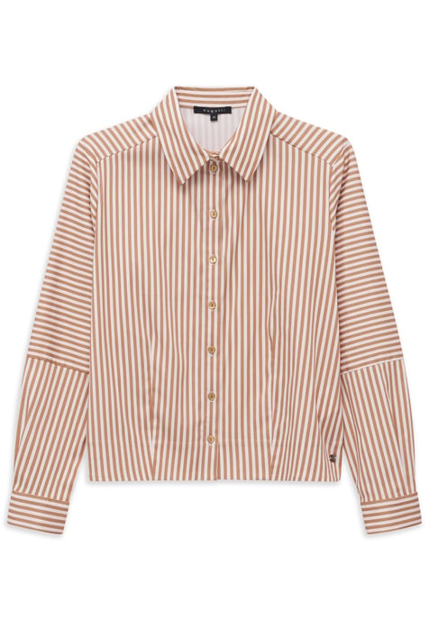 Bugatti Damen Bluse gestreift aus Baumwollmischung - Image 3