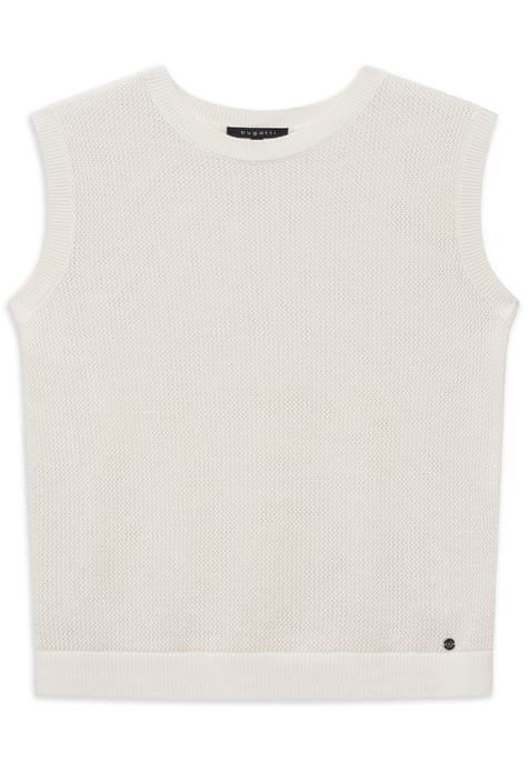 Bugatti Damen Strick-Top Regular Fit aus Baumwolle - Image 3