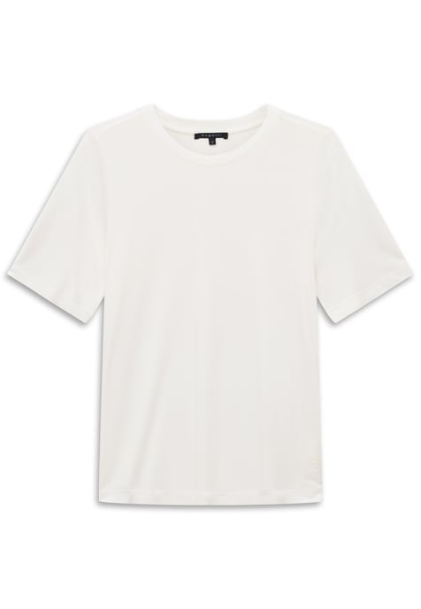 Bugatti Damen T-Shirt aus 100% Viskose mit Rundhalsausschnitt - Image 1