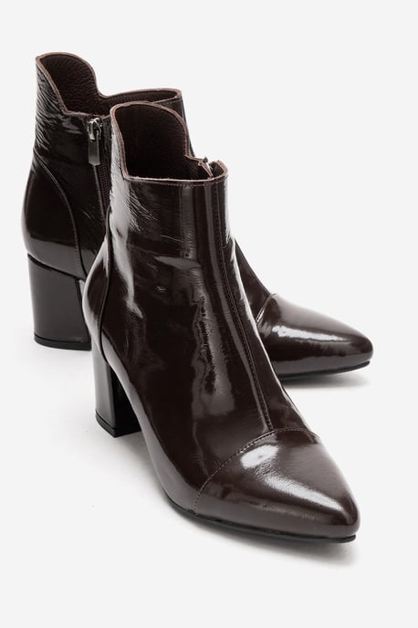 Gael Leder Blockabsatz Stiefel - Image 2
