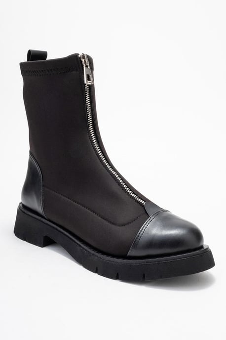 Martos Stretch Stiefelette mit Vorderreißverschluss (Damen) - Image 1
