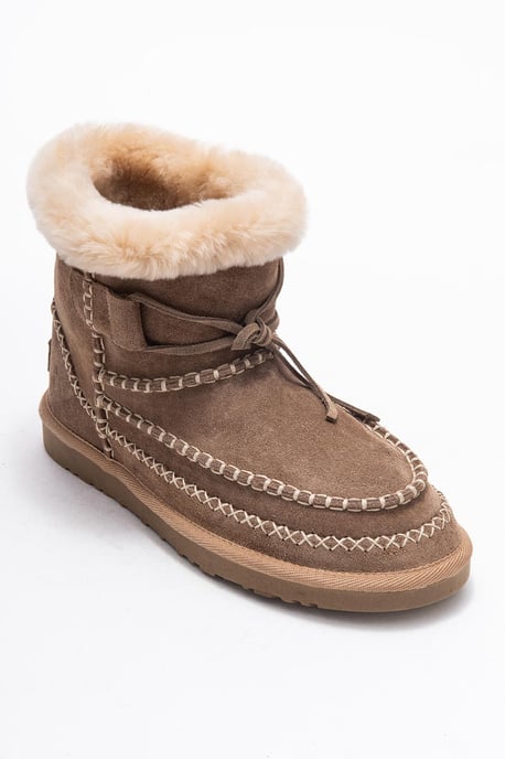 Jorel Leder Gefütterter Stiefelette - Image 1