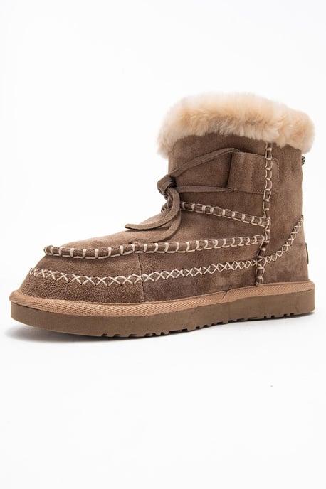 Jorel Leder Gefütterter Stiefelette - Image 4
