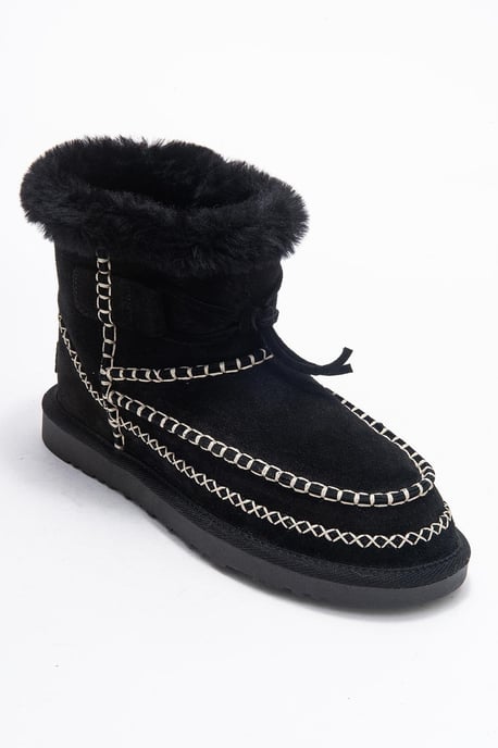 Jorel Leder Gefütterter Stiefelette - Image 1