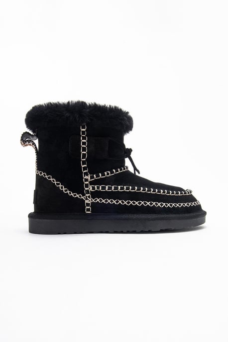 Jorel Leder Gefütterter Stiefelette - Image 6