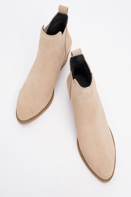 Dovena Leder Blockabsatz Stiefelette (Damen) - Image 2