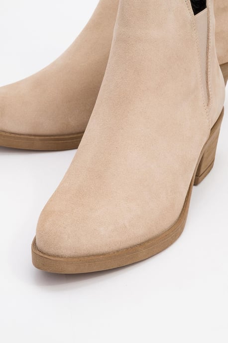 Dovena Leder Blockabsatz Stiefelette (Damen) - Image 3