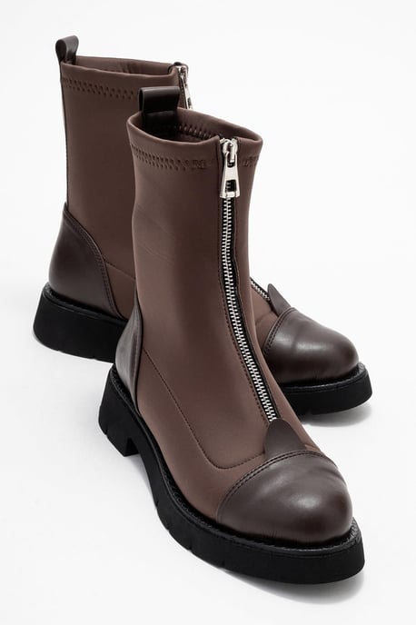 Martos Stretch Stiefelette mit Vorderreißverschluss (Damen) - Image 2