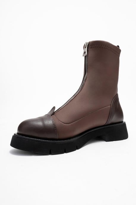 Martos Stretch Stiefelette mit Vorderreißverschluss (Damen) - Image 4