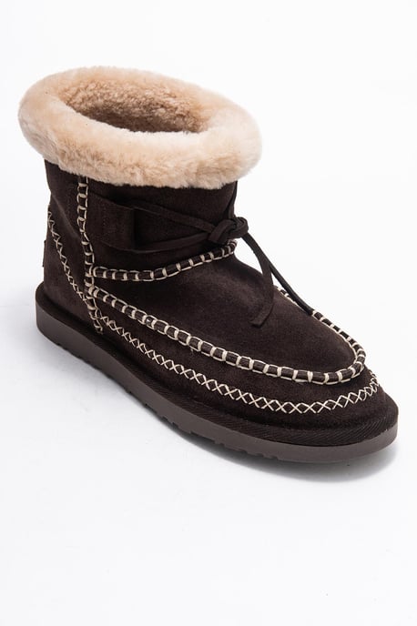 Jorel Leder Gefütterter Stiefelette - Image 1
