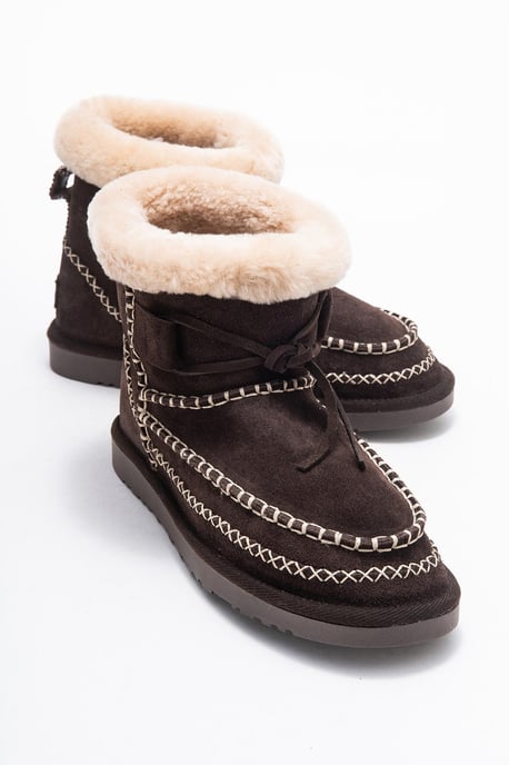 Jorel Leder Gefütterter Stiefelette - Image 2