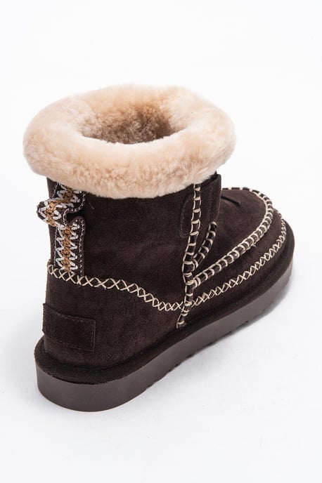 Jorel Leder Gefütterter Stiefelette - Image 5