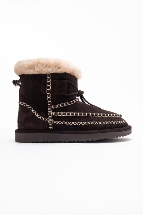 Jorel Leder Gefütterter Stiefelette - Image 6