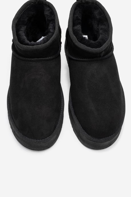 Havana Leder-Plateauform Stiefelette - Image 3