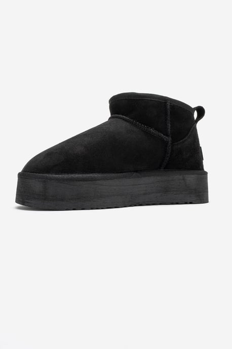 Havana Leder-Plateauform Stiefelette - Image 4